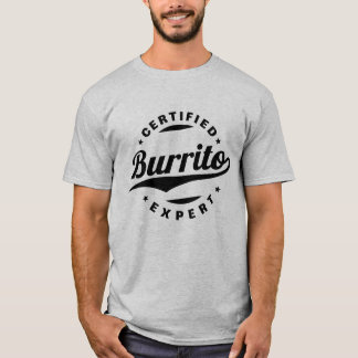 Auktoriserad Burrito Expert T Shirt