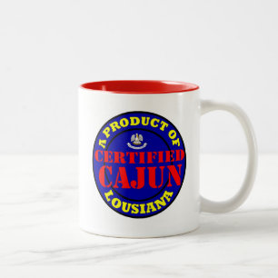 AUKTORISERAD CAJUN Två-Tonad MUGG