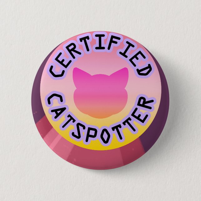 Auktoriserad Catspotter Knapp (Framsida)