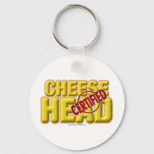 Auktoriserad CheeseHead Nyckelring
