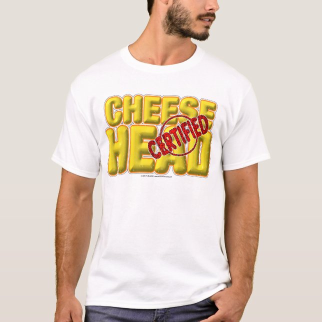 Auktoriserad CheeseHead Tee Shirt (Framsida)