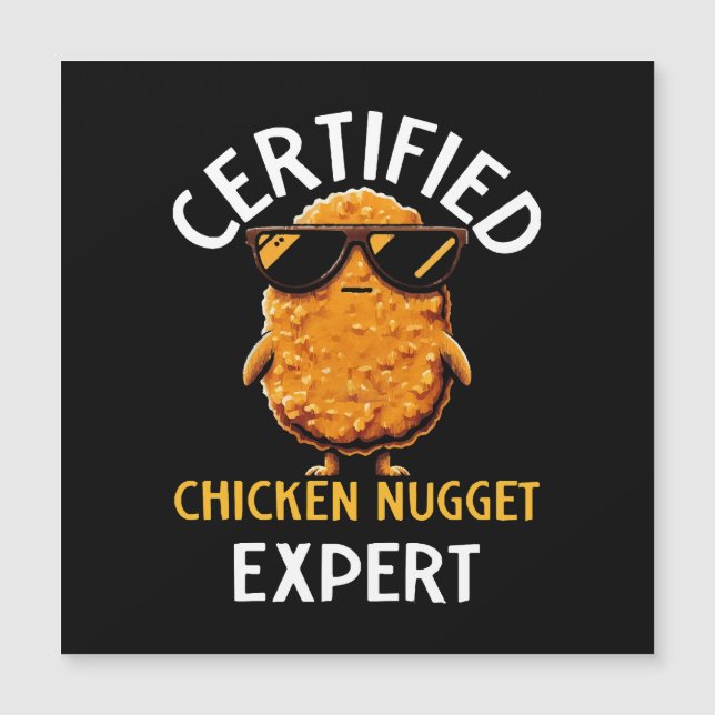 Auktoriserad Chicken Nugget Expert (Framsida)