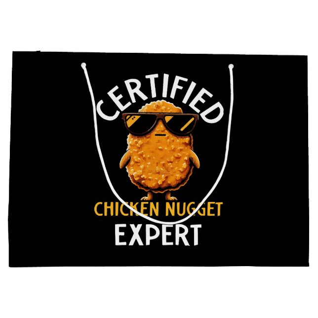 Auktoriserad Chicken Nugget Expert (Baksidan)