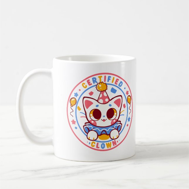 Auktoriserad Clown Kaffemugg (Vänster)