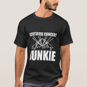 Auktoriserad Concert Junkie T Shirt