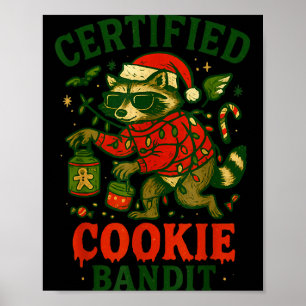 Auktoriserad Cookie Bandit, Ljus Ra Poster