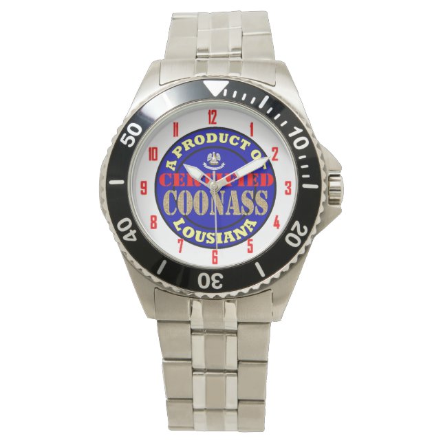 AUKTORISERAD COONASS ARMBANDSUR (Framsida)