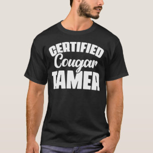 Auktoriserad Cougar Tamer Hunter Sayer Vild katt C T Shirt