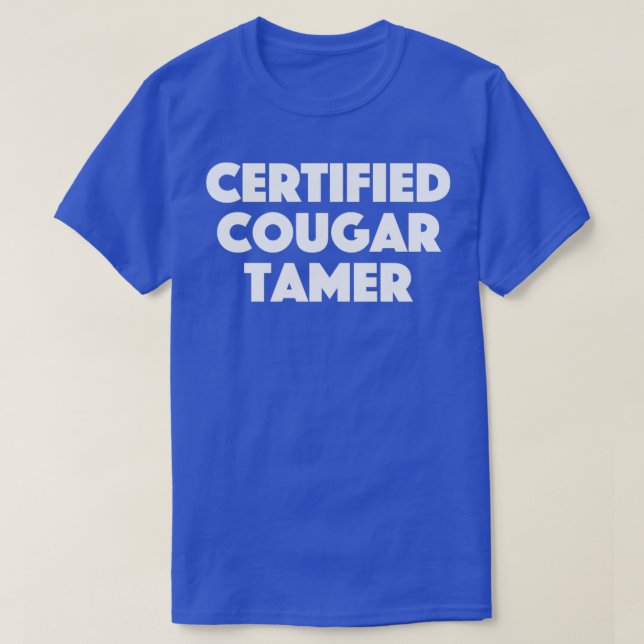 Auktoriserad Cougar Tamer Shirt T Shirt (Design framsida)