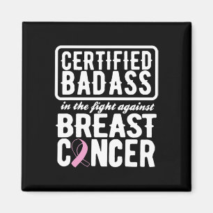Auktoriserad Dålig mot bröstcancer Magnet