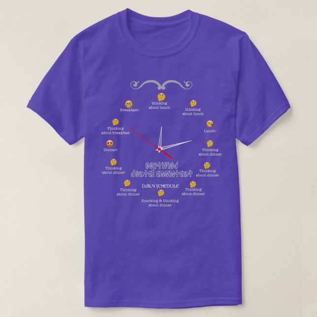 AUKTORISERAD DENTAL ASSISTANT NICE DESIGN 2017 T SHIRT (Design framsida)