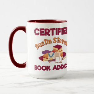 Auktoriserad Dustin Stevens Bok Mugg