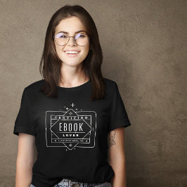 Auktoriserad Ebook Älskare T Shirt
