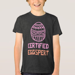 Auktoriserad Eggspert Kids Påsk Shirt T