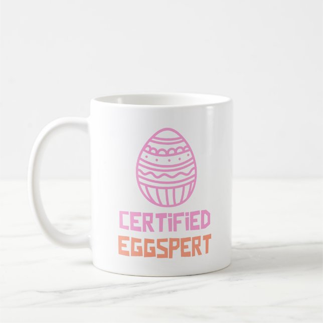 Auktoriserad Eggspert Påsk Classic Mugg (Vänster)