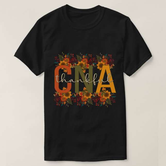 Auktoriserad för sjuksköterskebelagd CNA-sjuksköte T Shirt (Design framsida)
