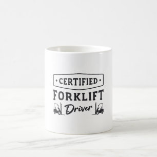 Auktoriserad Forklift Driver Forklift operator Las Kaffemugg