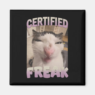 Auktoriserad Freak Kattmedlemsmedlems offensiva me Magnet