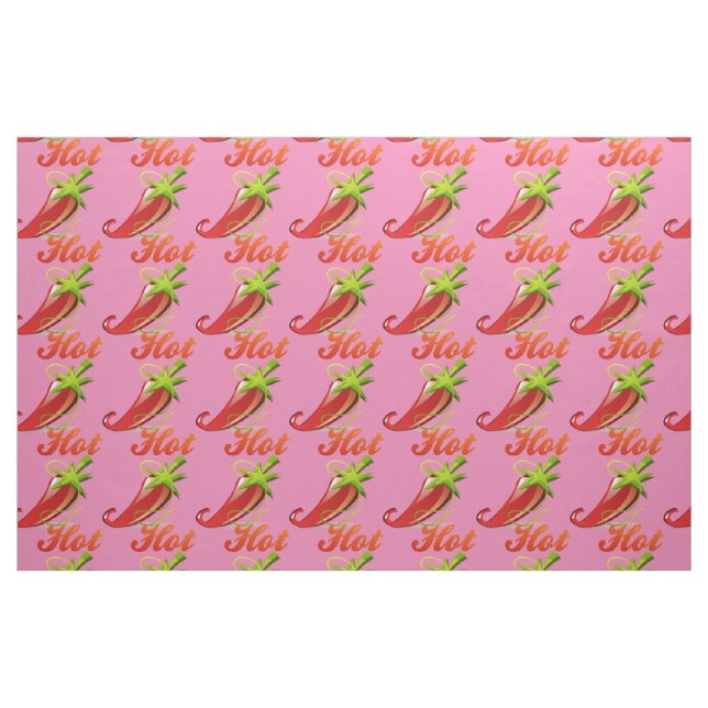 Auktoriserad Hett Chili Peppers Thunder_Cove Tyg (Fat Quarter)