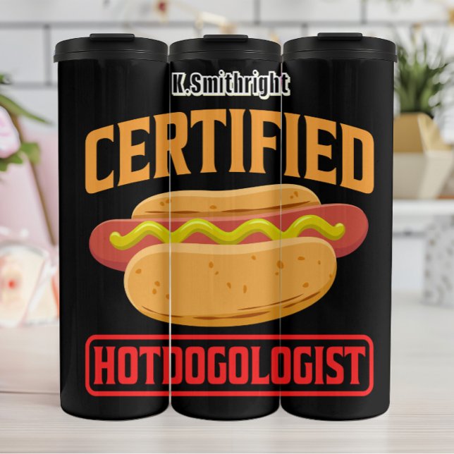 Auktoriserad Hotdogolog Funny Graphic Design (Skapare uppladdad)