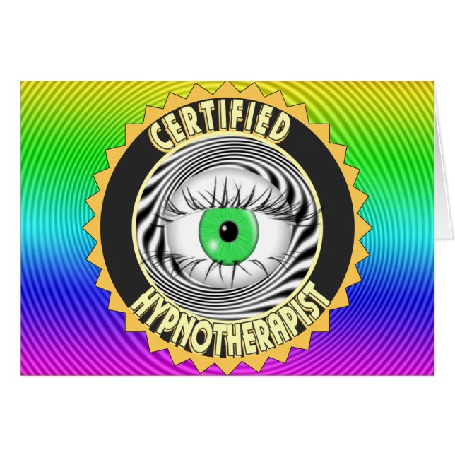 AUKTORISERAD HYPNOTHERAPIST-LOGOTYP HÄLSNINGSKORT (Framsidan Horizontal)