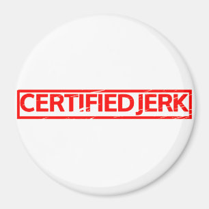 Auktoriserad Idiot Frimärke Magnet
