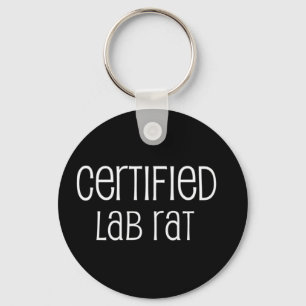 Auktoriserad Lab Råtta Nyckelring