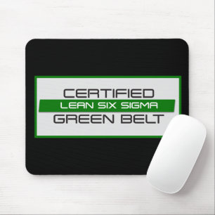Auktoriserad Lean Six Sigma Grönt Bälte Musmatta