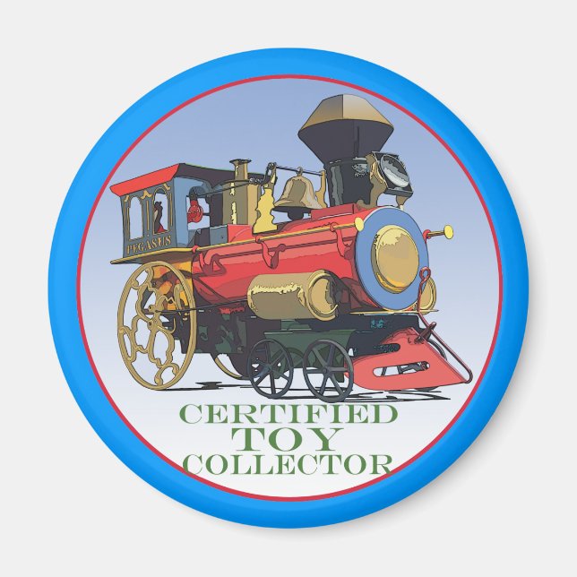 Auktoriserad Leksak Collector Magnet (Framsidan)