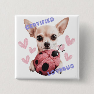 Auktoriserad Lovebug - Chihuahua-knapp Knapp