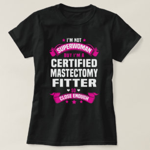 Auktoriserad Mastectomy Fitter T Shirt