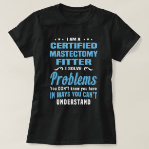 Auktoriserad Mastektomi Fitter T Shirt