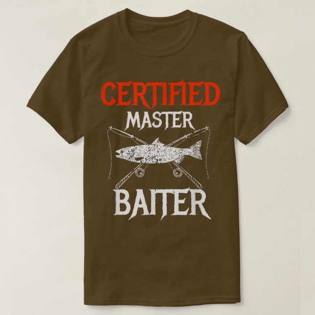 Auktoriserad Master Baiter T-shirt (Design framsida)