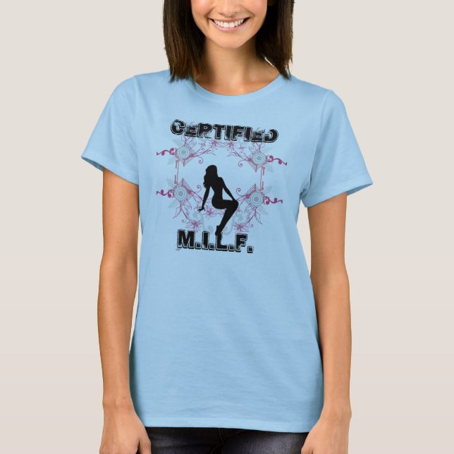 Auktoriserad MILF Tee (Framsida)