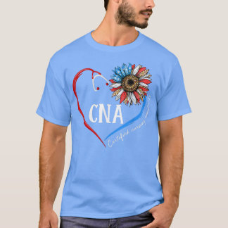 Auktoriserad Nursing Assistant CNA Medical USA Ste T Shirt