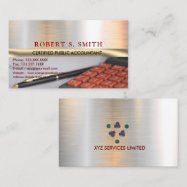 Auktoriserad Offentlig räkenskapsavbildning i CPA  Visitkort