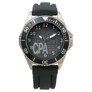 Auktoriserad offentlig revisor CPA Extraordinaire Armbandsur