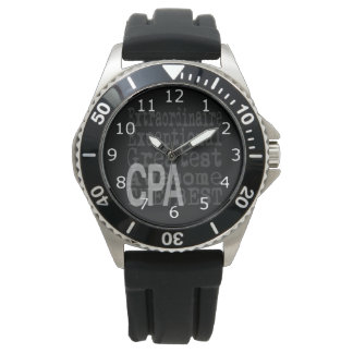 Auktoriserad offentlig revisor CPA Extraordinaire Armbandsur