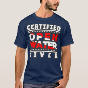 Auktoriserad Öppwater Diver T Shirt