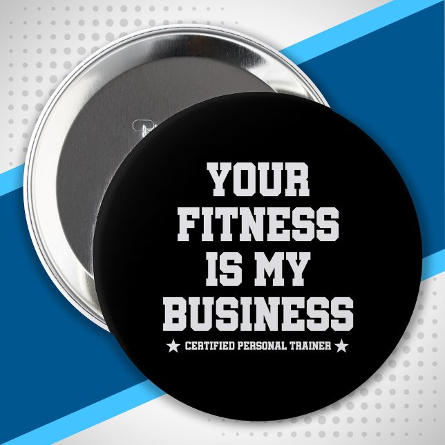 Auktoriserad Personal Trainer Fitness Coach Gym Qu Knapp (Skapare uppladdad)
