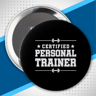 Auktoriserad Personal Trainer Fitness Coach Gym Tå Knapp