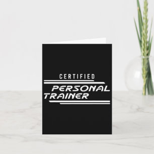 Auktoriserad Personal Trainer Fitness Instructor G Kort