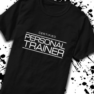 Auktoriserad Personal Trainer Health Fitness Coach T Shirt