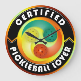 Auktoriserad Pickleball Älskare 1 väggur
