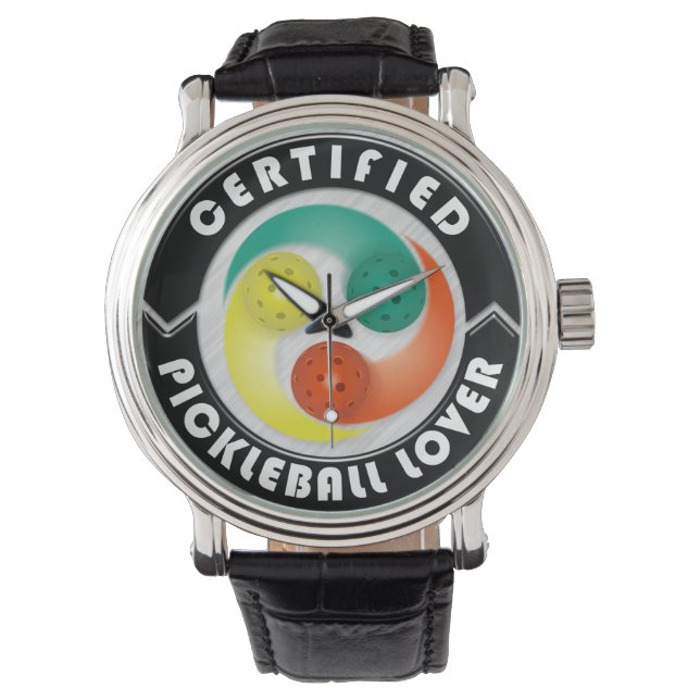 Auktoriserad Pickleball Älskare 1A-bevakningsalter Armbandsur (Framsida)
