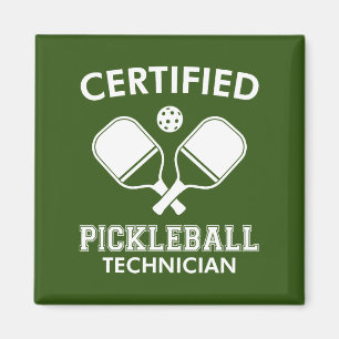 Auktoriserad Pickleball-tekniker Magnet
