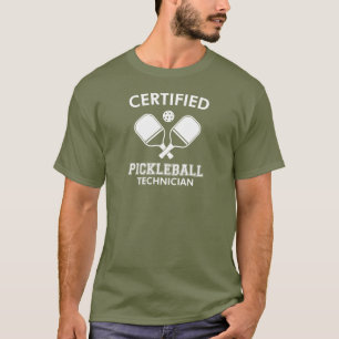 Auktoriserad Pickleball-tekniker T Shirt