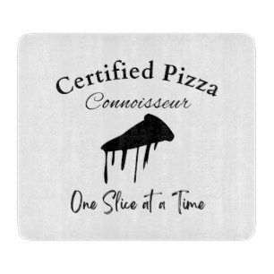 Auktoriserad Pizza Connoisseur Clearboard