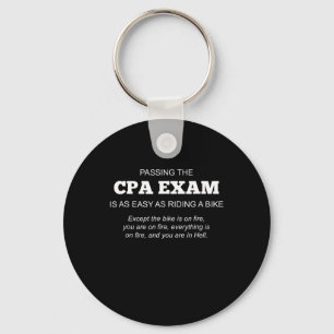 Auktoriserad Public Accountant CPA Exam Gift Nyckelring