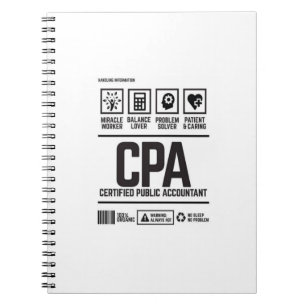 auktoriserad public revisor - CPA Anteckningsbok
